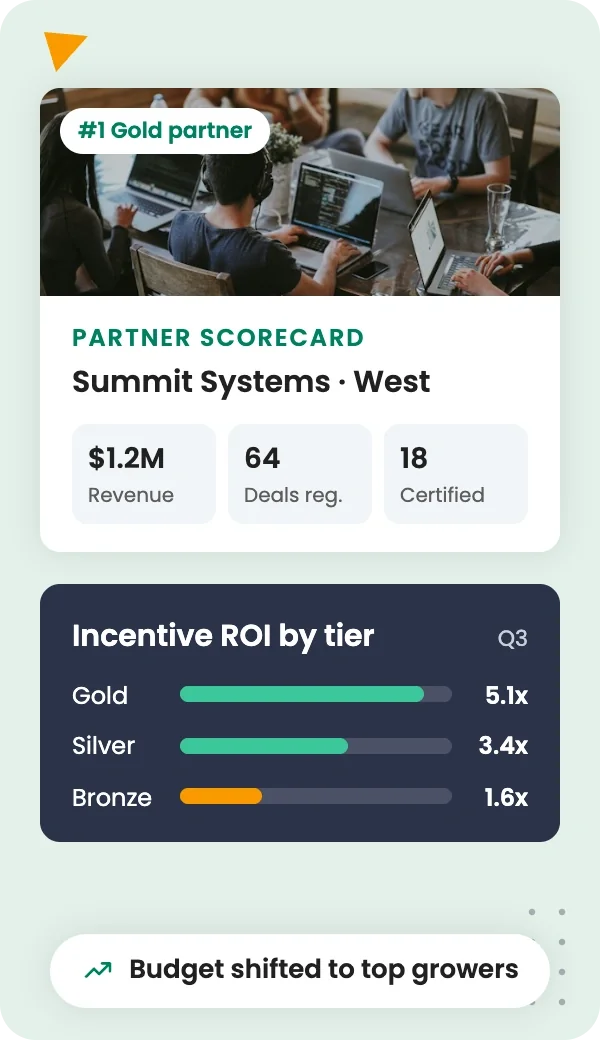 See which partners and programs drive revenue