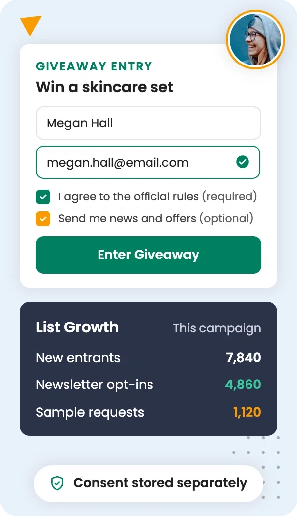 Grow your audience while the campaign is active