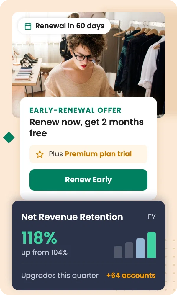 Grow renewals and expansion across accounts